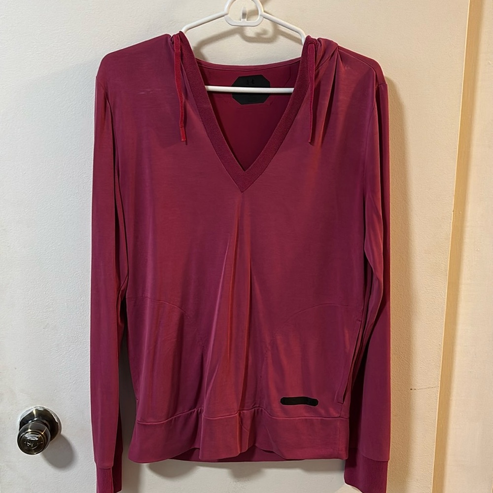 Under armour hooded long sleeve.